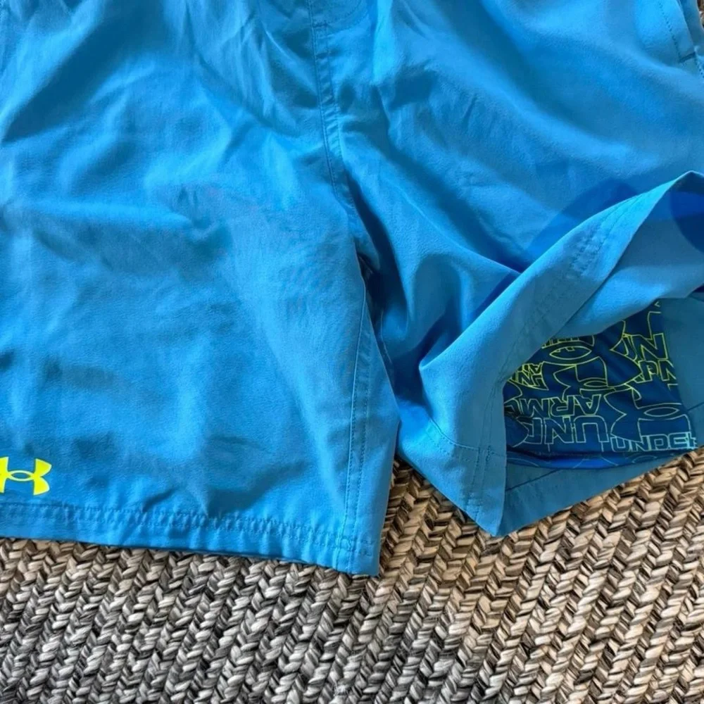 Under Armour Set of 3 Boy’s matching swim shorts trunks board shorts bundle - Picture 5 of 8